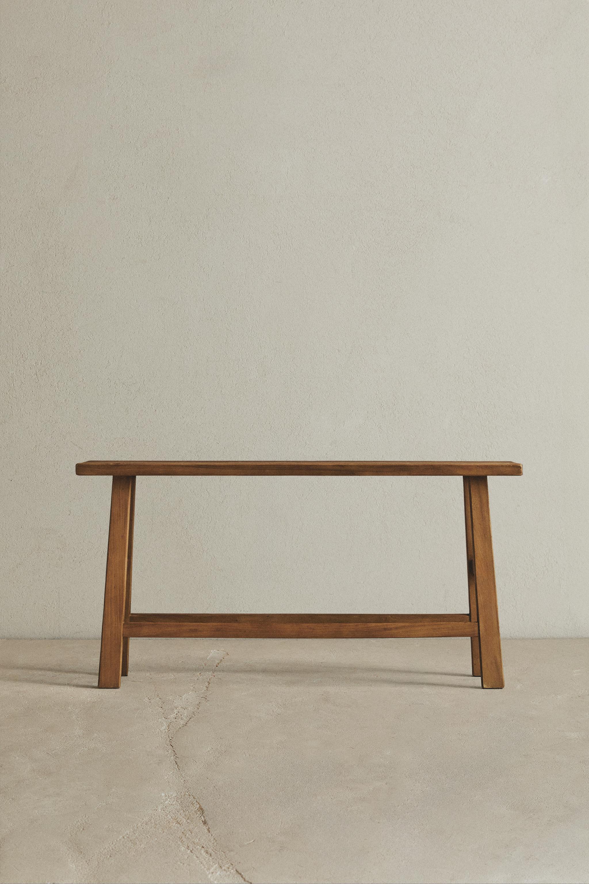 ELM WOOD BENCH